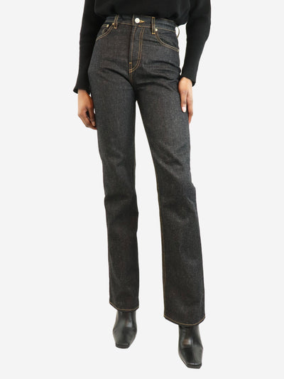 Black straight leg jeans - size UK 6 Trousers Jacquemus 