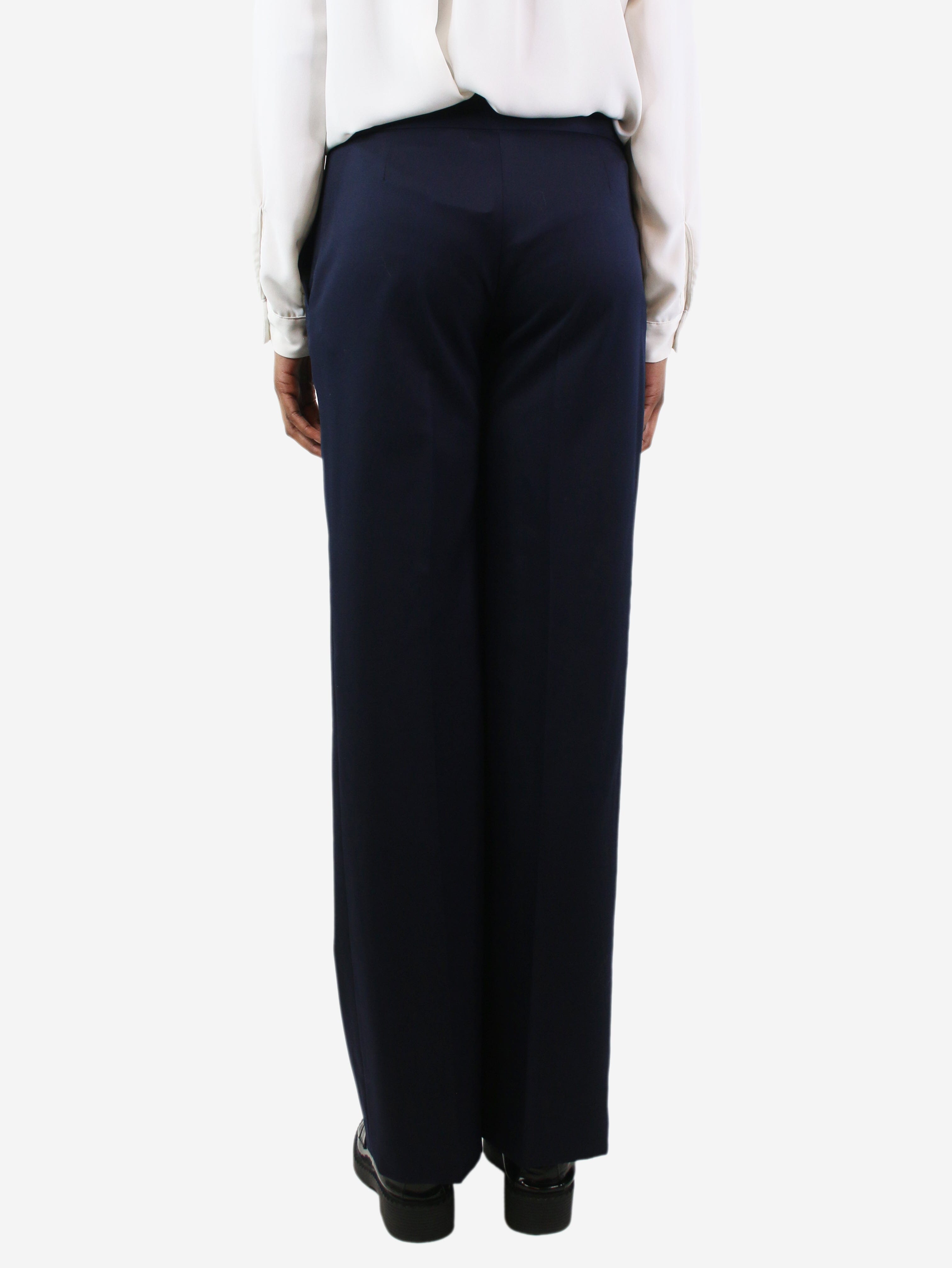 Navy blue wool trousers - size UK 6 Trousers Stella McCartney 