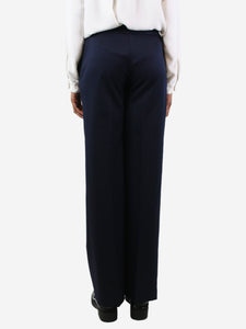 Stella McCartney Navy blue wool trousers - size UK 6