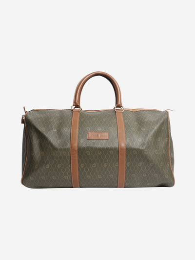 Green honeycomb duffle bag Luggage & Travel Bags Dior 