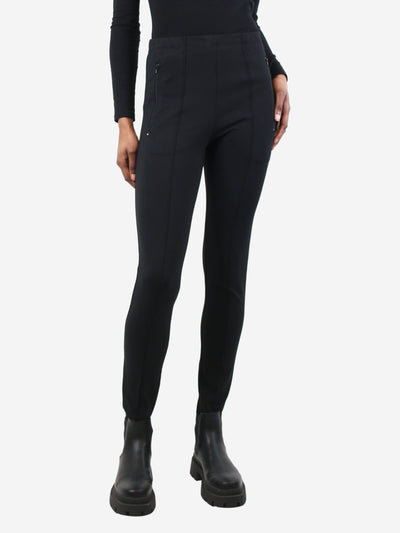 Black stirrup trousers - size UK 8 Trousers Balenciaga 