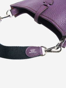 Hermes Purple 2012 mini Evelyne TPM bag