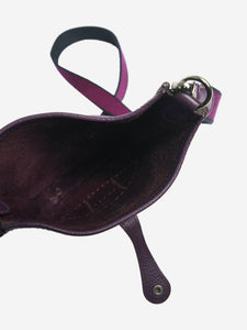 Hermes Purple 2012 mini Evelyne TPM bag