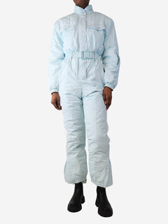 Pastel blue Frida ski suit - size S Skiwear Snowroller 