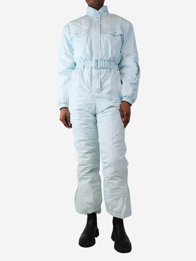 Pastel blue Frida ski suit - size S Skiwear Snowroller 