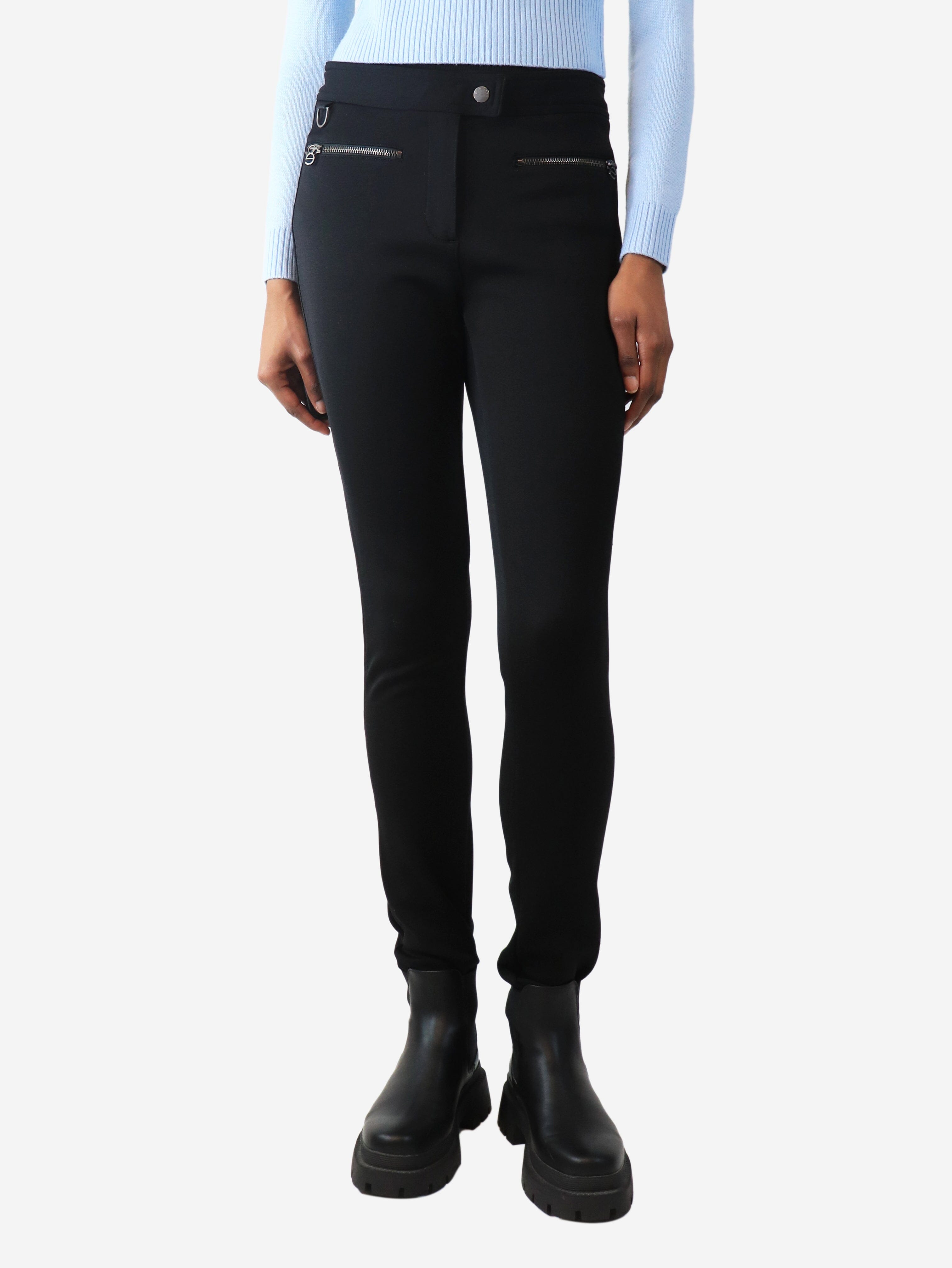 Black ski pants - size UK 4 Skiwear Erin Snow 