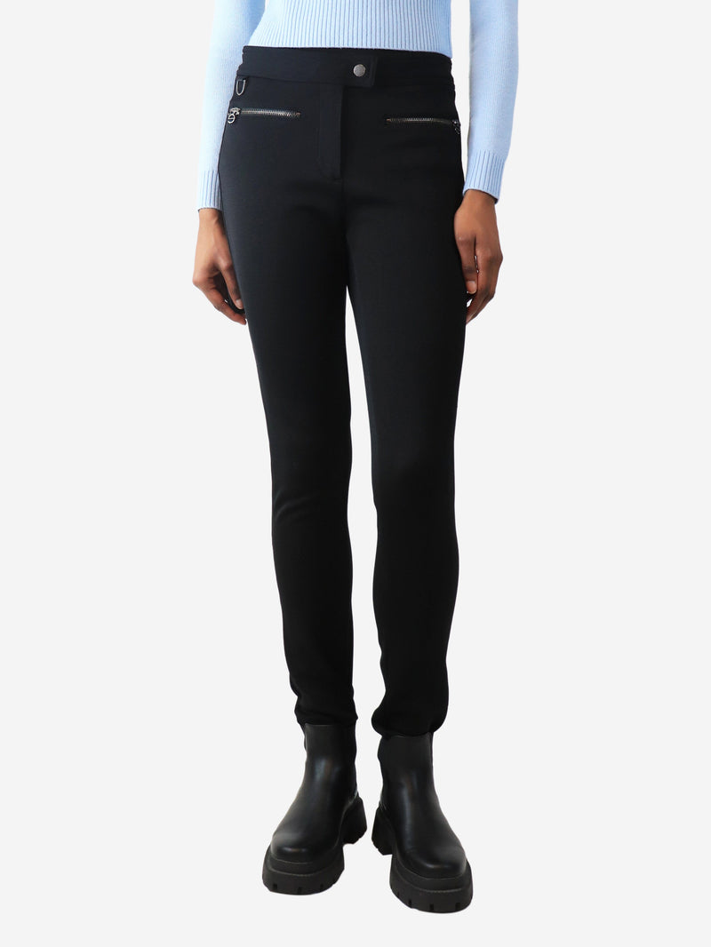 Black ski pants - size UK 4 Skiwear Erin Snow 