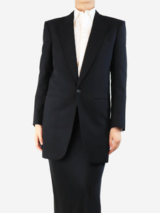 Saint Laurent Black wool jacket - size UK 8