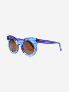 Andy Wolf Blue cat eye sunglasses