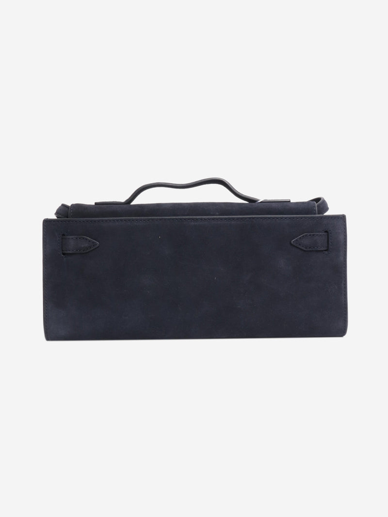 Navy suede shoulder bag Bags Veronica Beard 