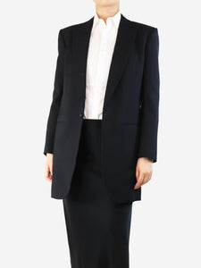 Saint Laurent Black wool jacket - size UK 8