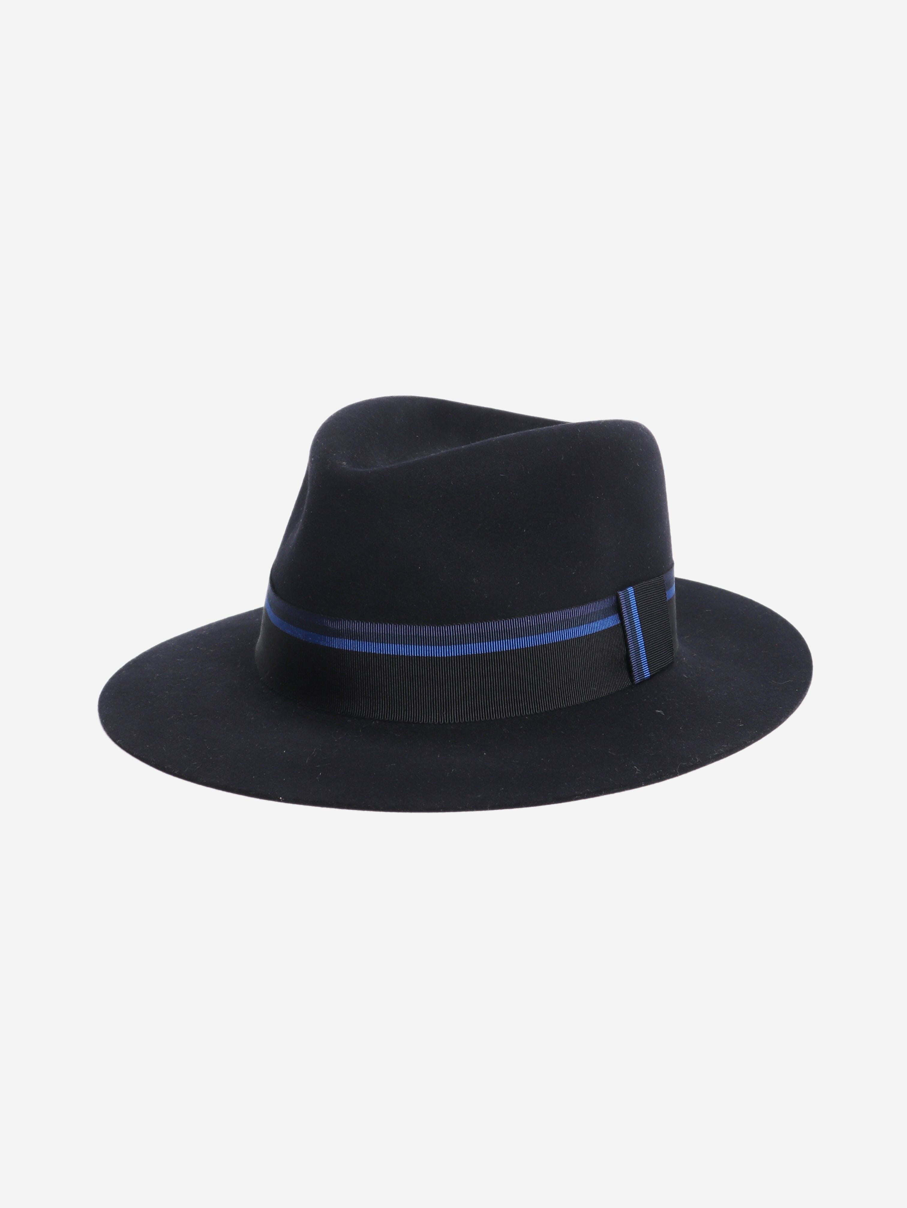 Navy Trilby hat Hats Hermes 
