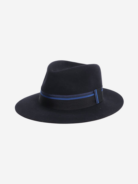 Navy Trilby hat alternate image