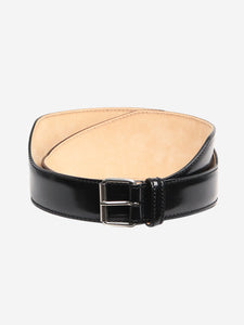 Alexander McQueen Alexander McQueen Black wide belt