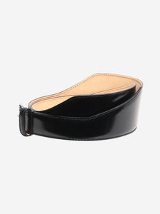 Alexander McQueen Alexander McQueen Black wide belt