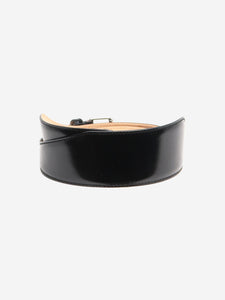 Alexander McQueen Alexander McQueen Black wide belt