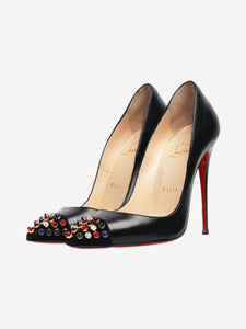 Christian Louboutin Black Cabo Pump 120 - size EU 35.5