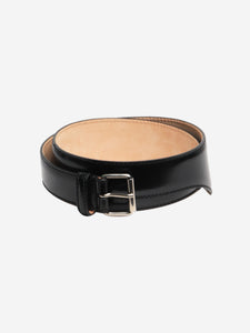 Alexander McQueen Alexander McQueen Black wide belt