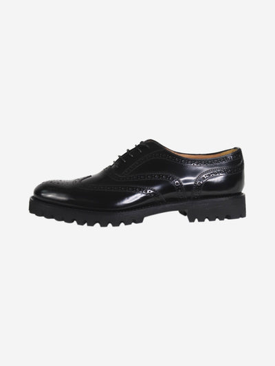 Black Oxford brogue shoes - size EU 40 (UK 7) Flat Shoes Church's 