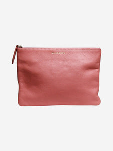 Burberry Pink leather purse