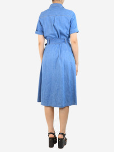 Sezane Blue denim dress - size UK 8