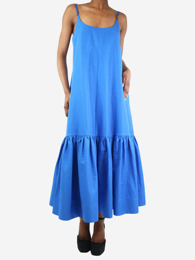 Blue strap dress - size UK 8 Dresses Lee Mathews 