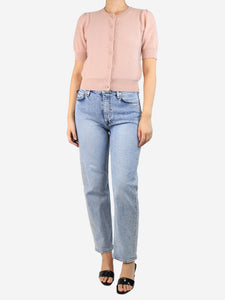 Rag & Bone Blue rhinestone embellished jeans - size UK 10