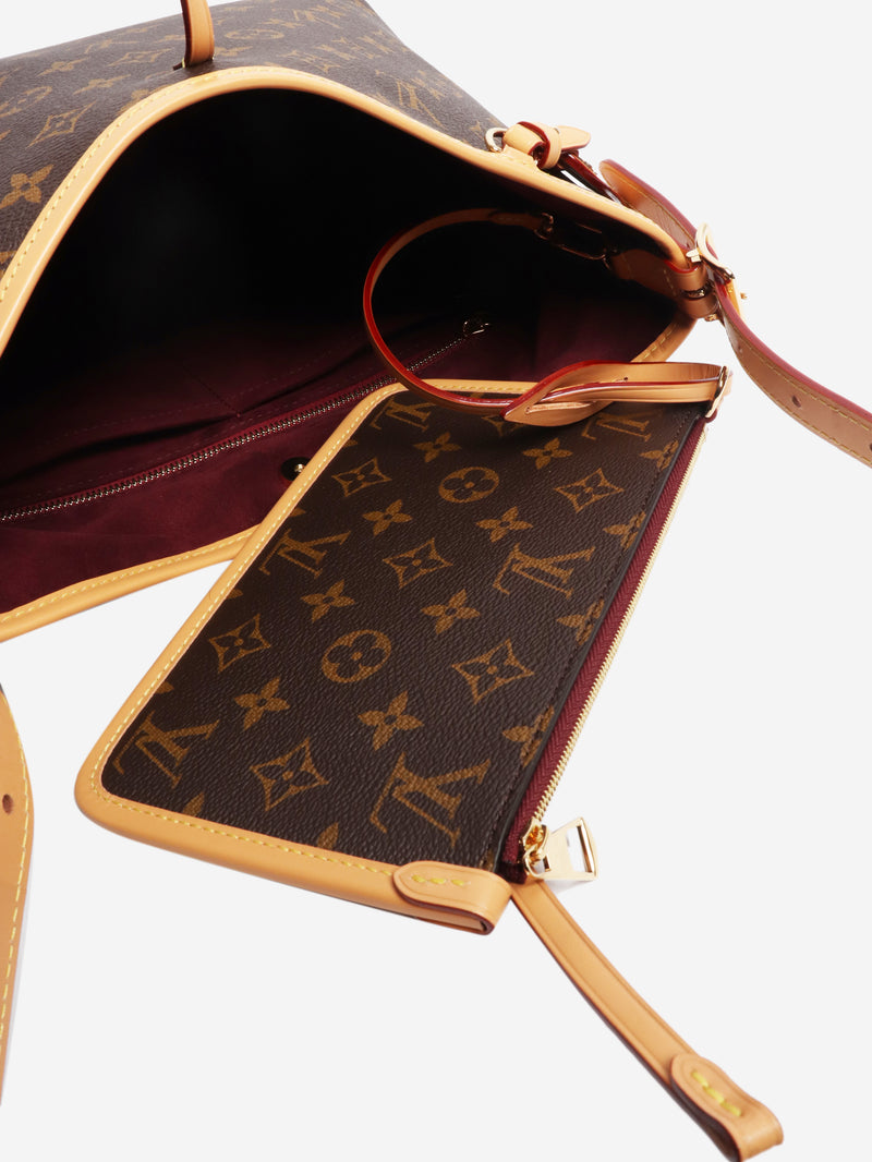 Brown Monogram CarryAll PM bag