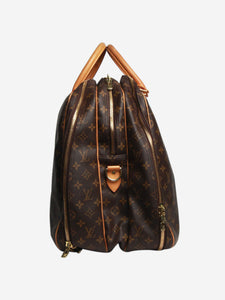 Louis Vuitton Brown 1999 Monogram Alize travel bag