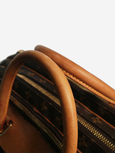 Louis Vuitton Brown 1999 Monogram Alize travel bag