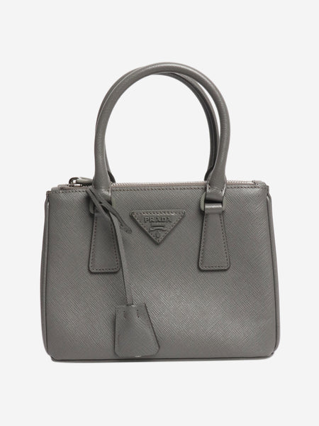 Grey mini Saffiano Galleria 2way bag product image