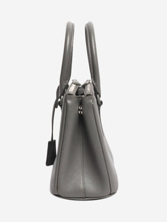 Grey mini Saffiano Galleria 2way bag Cross-body bags Prada 