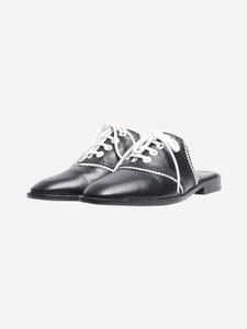 Altuzarra Black backless loafers - size EU 39