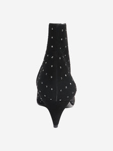 Saint Laurent Black suede ankle boots - size EU 40 (UK 7)