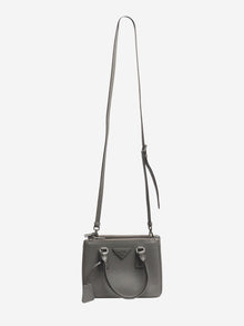 Grey mini Saffiano Galleria 2way bag Cross-body bags Prada 
