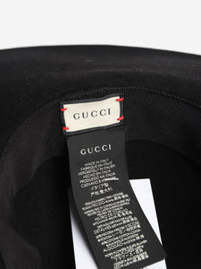 Gucci Black felt hat