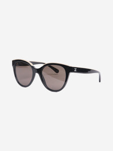 Chanel Black butterfly sunglasses