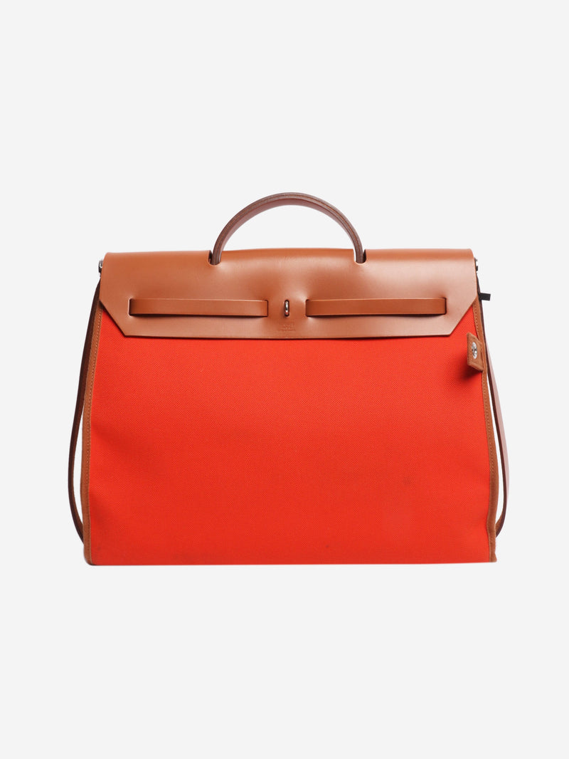Orange Herbag 31 Tote Bags Hermes 