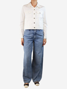 Rag & Bone Blue baggy-fit jeans - size UK 10