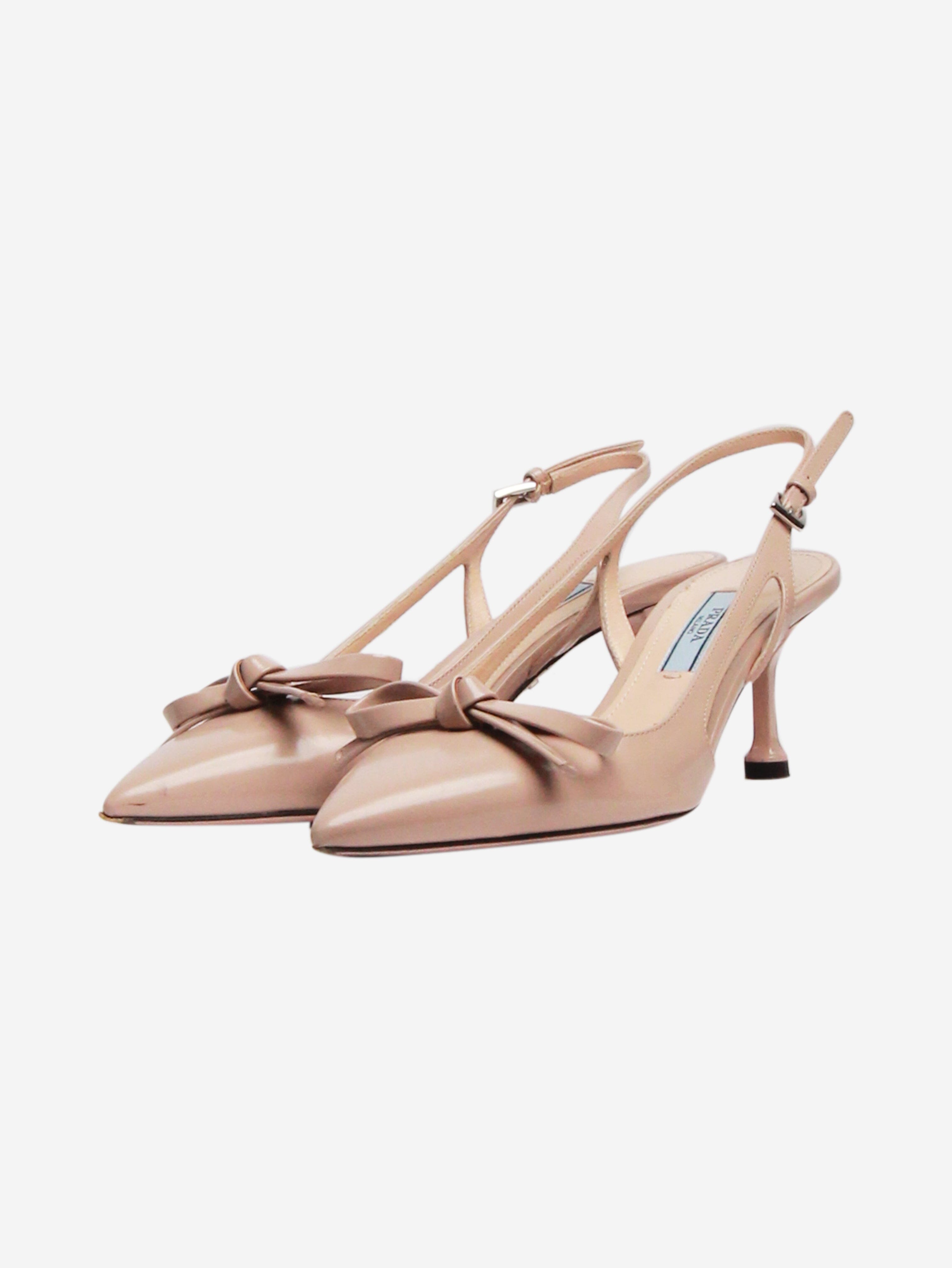 Prada slingback heels on sale