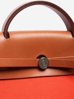 Orange Herbag 31 Tote Bags Hermes 