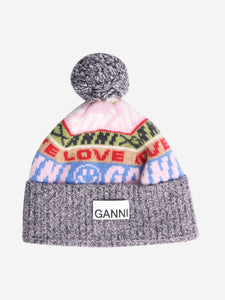 Ganni Multi bobble hat