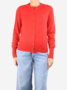 Vivienne Westwood Red cardigan and knit top set - size M