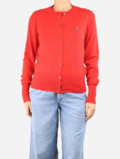 Red cardigan and knit top set - size M Sets Vivienne Westwood 