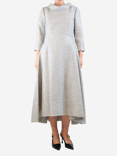 Winter sky Blythe midi dress - size UK 12 Dresses Suzannah London 