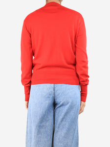 Vivienne Westwood Red cardigan and knit top set - size M