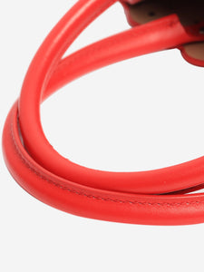 Alaia Red Le Coeur bag