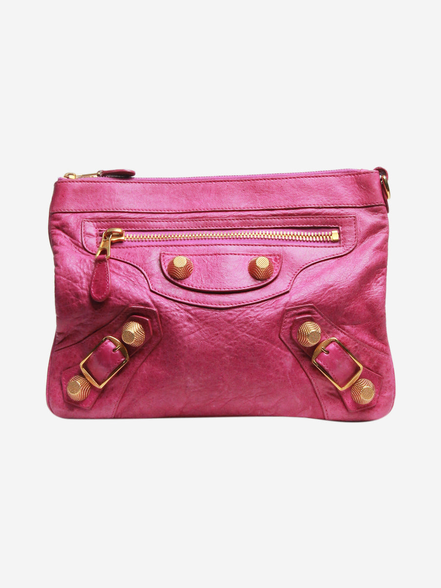 Balenciaga Padlock hot Clutch Bubblegum Pink