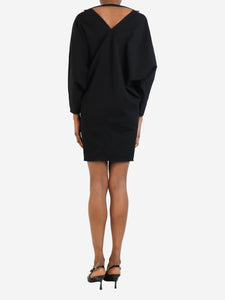 Rick Owens Black Batwing Mini Dress - UK 8