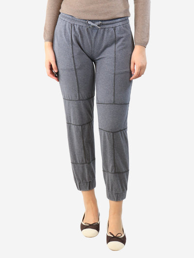 Grey trackpants with beaded detail - size XS Dresses Brunello Cucinelli 